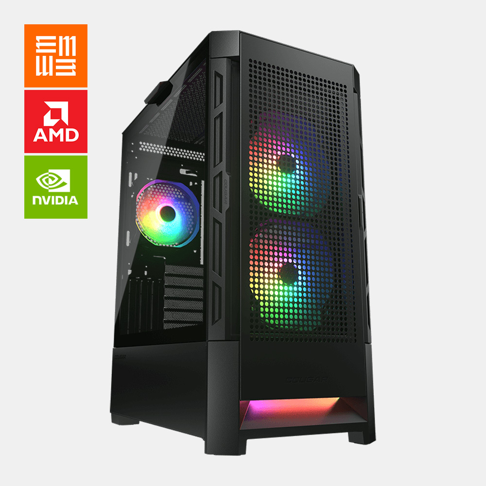 PROJECT ELEVEN // BLACKOUT – PC GAMING RYZEN 7 7800X3D + RTX 5070 | ELEVEN PC GAMING