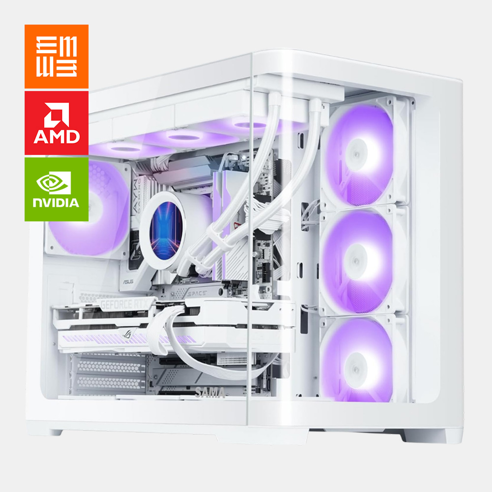 PROJECT ELEVEN // ORIGIN ZERO – PC GAMING RYZEN 7 9800X3D + RTX 5070 WHITE | ELEVEN PC GAMING