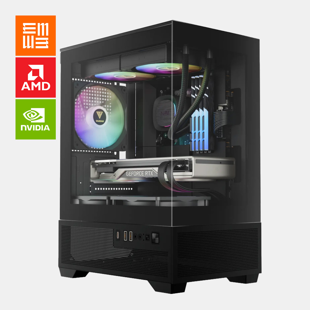 PROJECT ELEVEN // SILENT FOX — PC GAMING RYZEN 5 8400F + RTX 5060 8GB