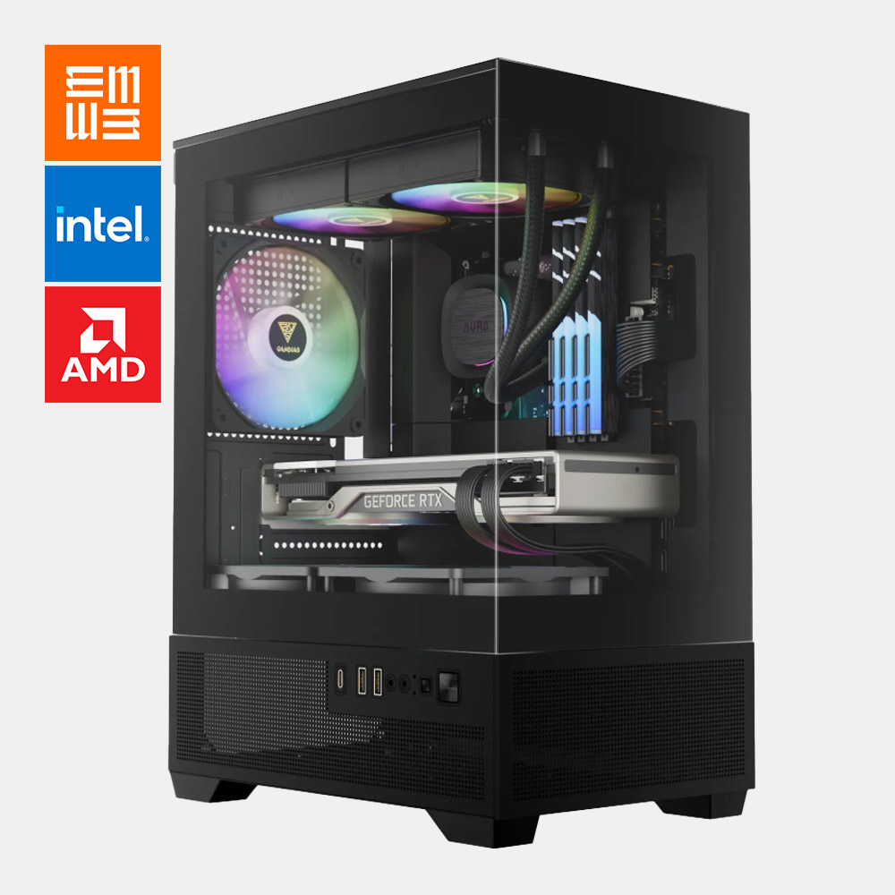 PROJECT ELEVEN // IRON HOWL – PC GAMING CORE ULTRA 5 225 + RX 9060 XT 16GB | ELEVEN PC GAMING