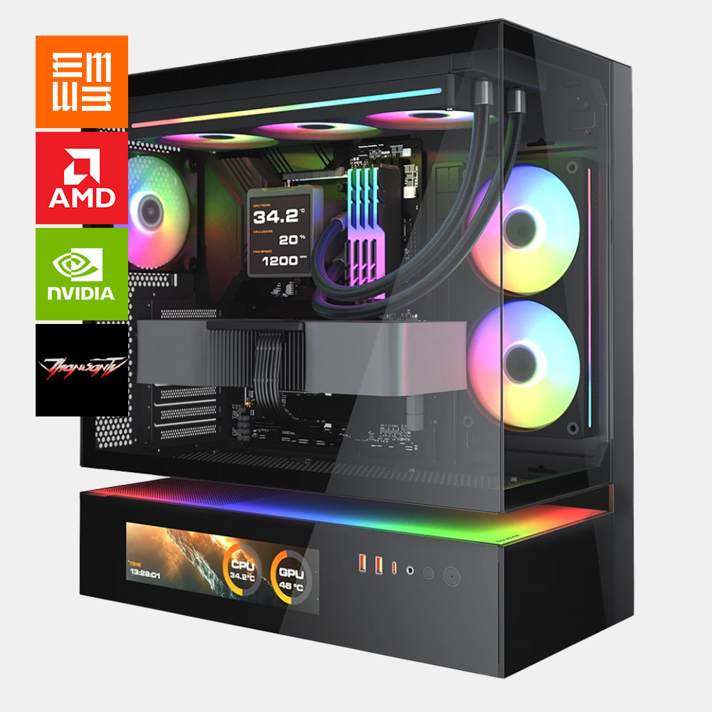 PROJECT ELEVEN // REACTOR – PC GAMING RYZEN 7 9800X3D + RTX 5080 16GB | ELEVEN PC GAMING