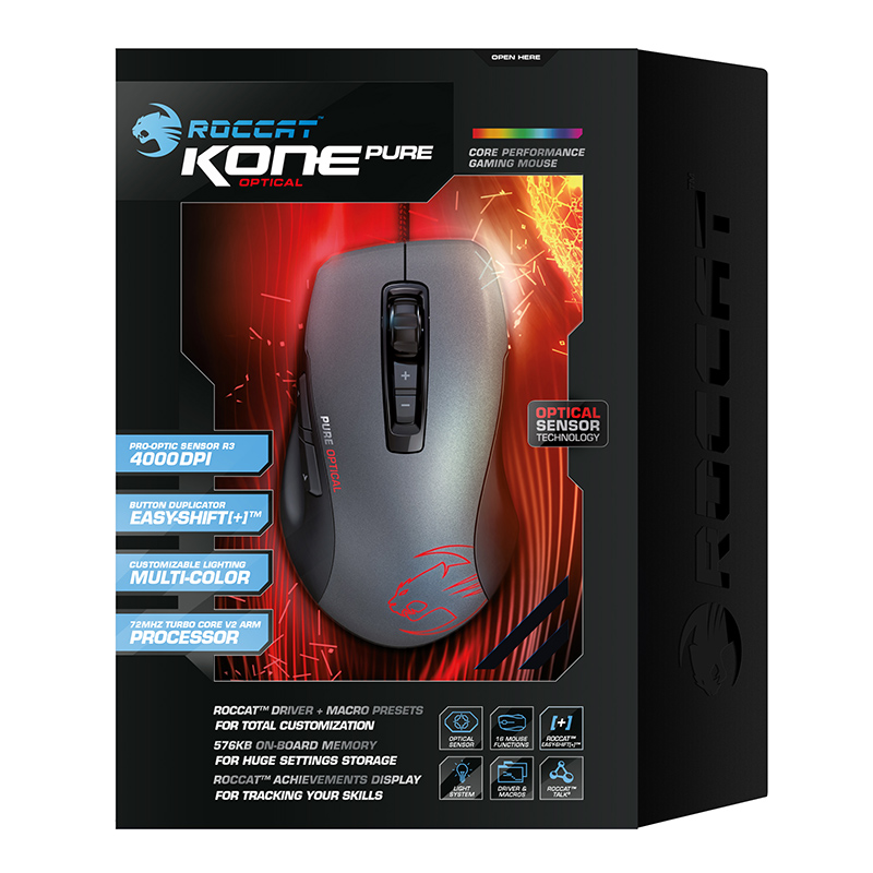 Roccat Kone Pure Optical - Core Performance Gaming Mouse - immagine 3