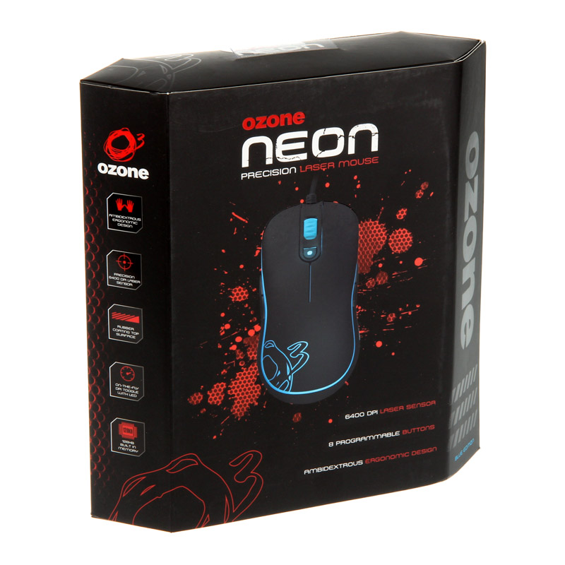Ozone Neon Laser Gaming Mouse - Blu - immagine 7
