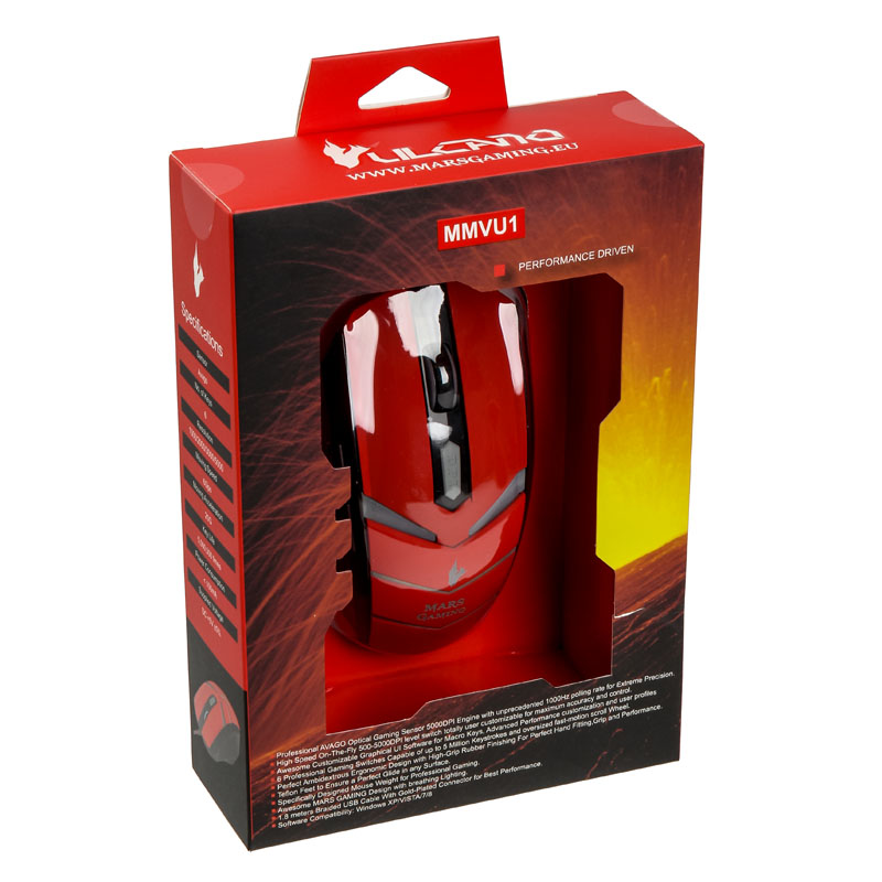 Mars Gaming Vulcano Gaming Mouse - immagine 7