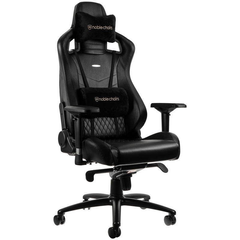 noblechairs EPIC Real Leather Gaming Chair - Nero - immagine 6