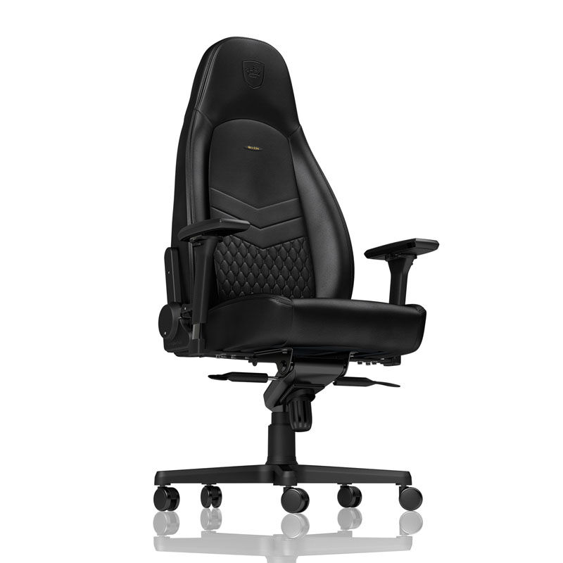 noblechairs ICON Real Leather Gaming Chair - Nero - immagine 3