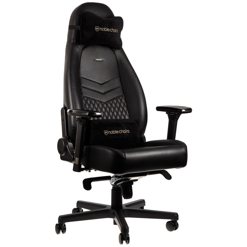 noblechairs ICON Real Leather Gaming Chair - Nero - immagine 4