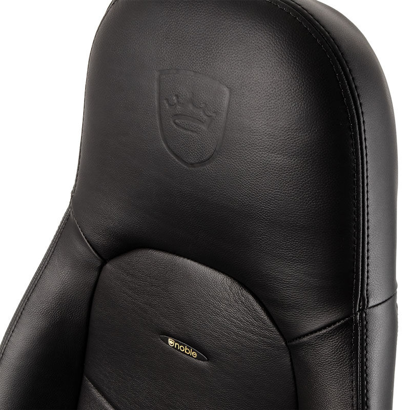 noblechairs ICON Real Leather Gaming Chair - Nero - immagine 5