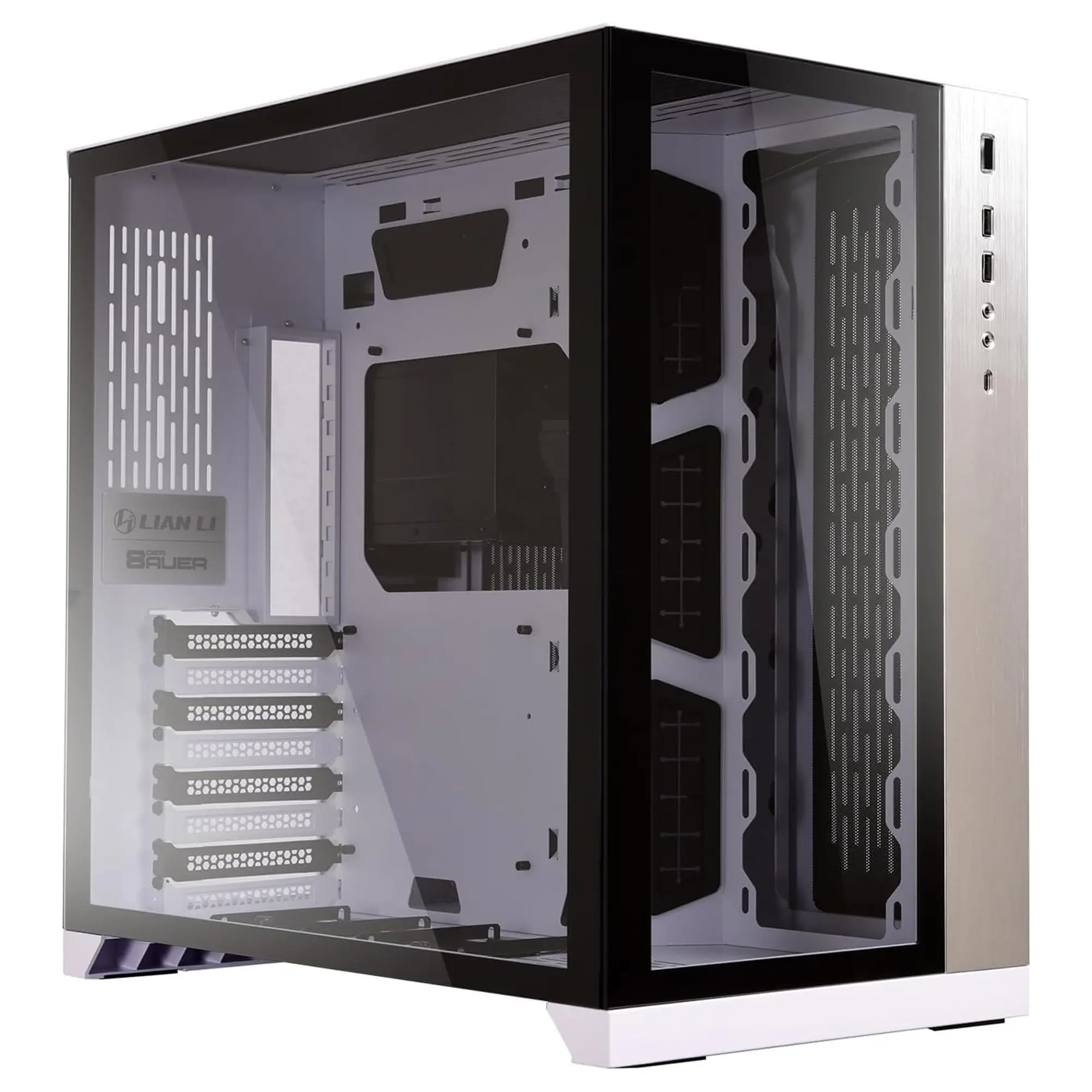 Lian Li PC-O11DW Dynamic Middle Tower, Tempered Glass - Bianco