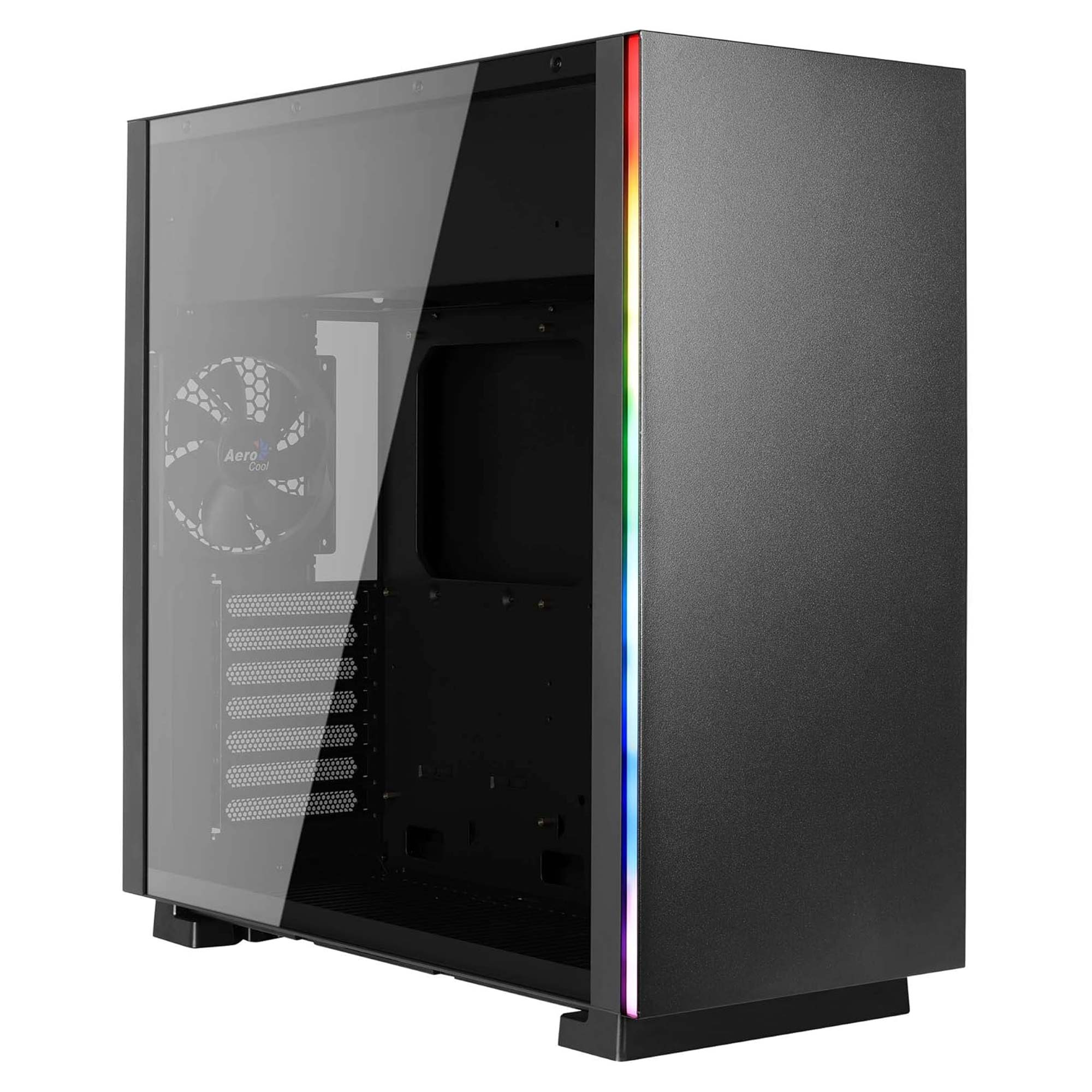 Aerocool GLO RGB Middle Tower - Vetro Temperato