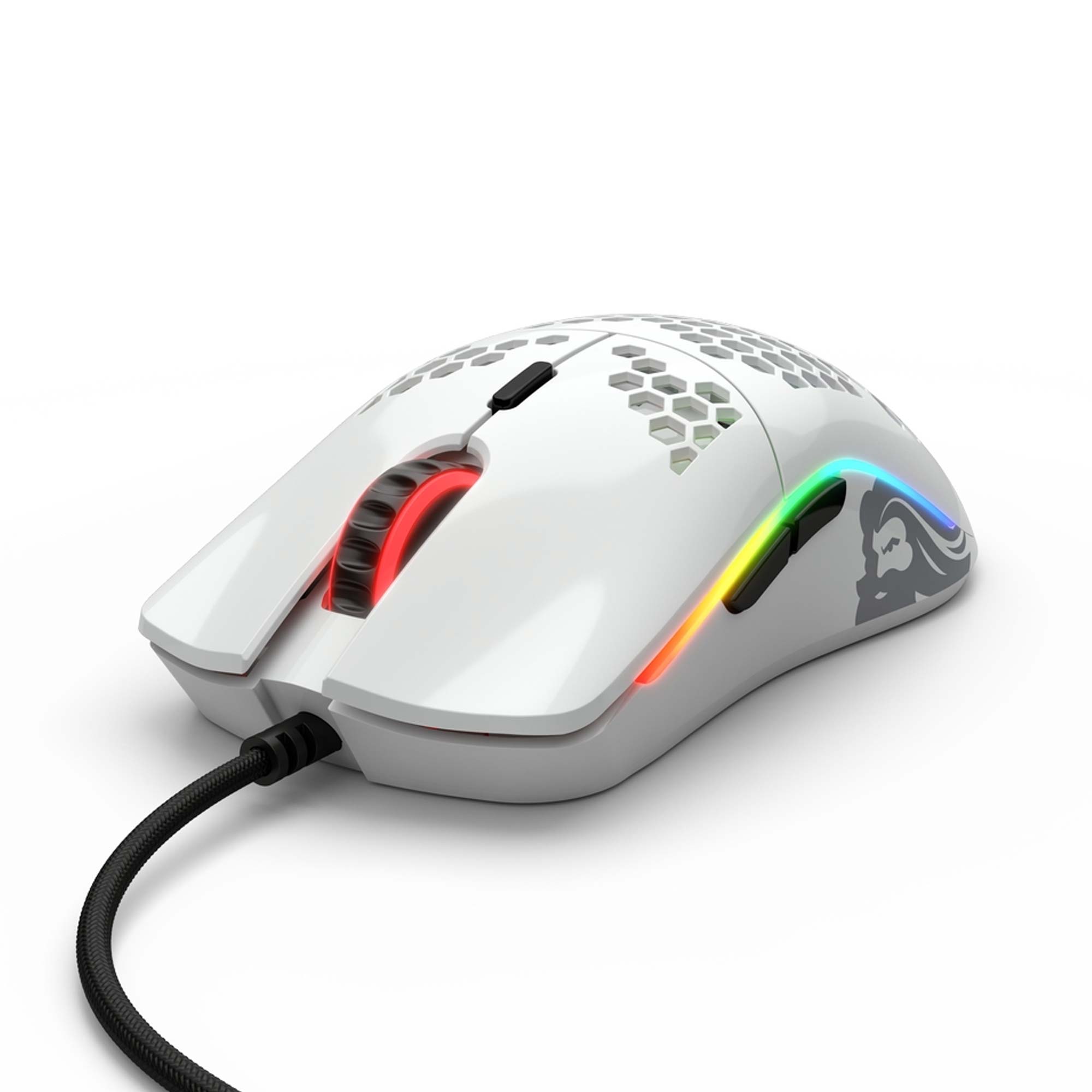 Glorious PC Gaming Race Model O- Gaming Mouse - Bianco Lucido - immagine 3