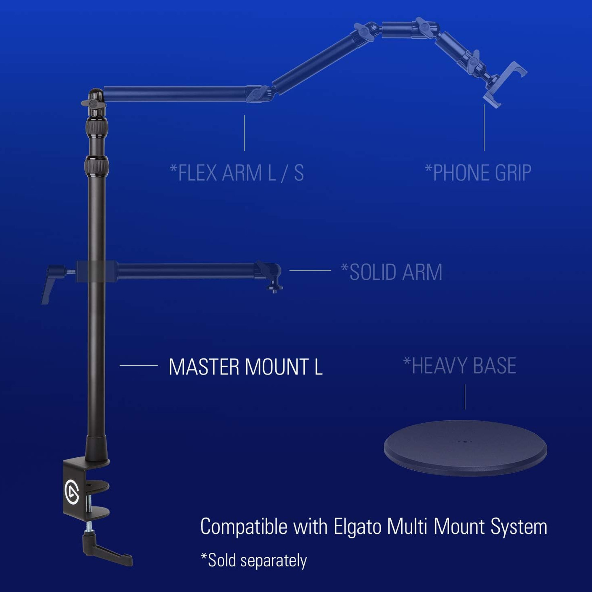Elgato Master Mount L per Elgato Multi Mount Rigging System - immagine 2