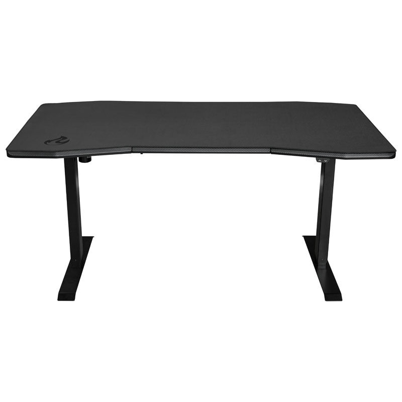 Nitro Concepts Gaming Desk D16E, Carbon Black 1600x800, Altezza Regolabile Elettricamente - immagine 2
