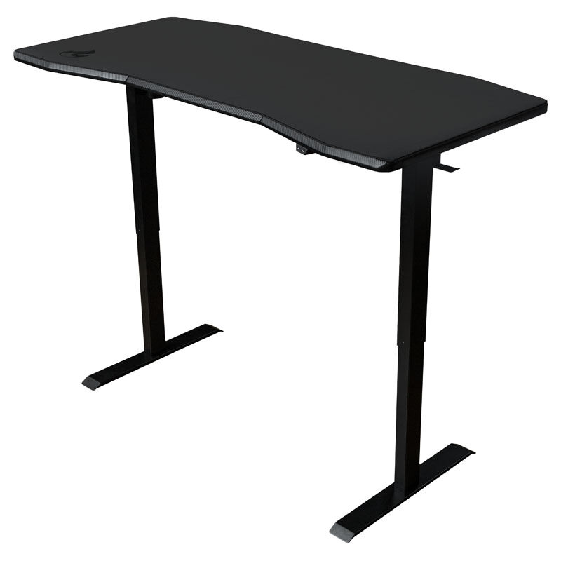 Nitro Concepts Gaming Desk D16E, Carbon Black 1600x800, Altezza Regolabile Elettricamente - immagine 3