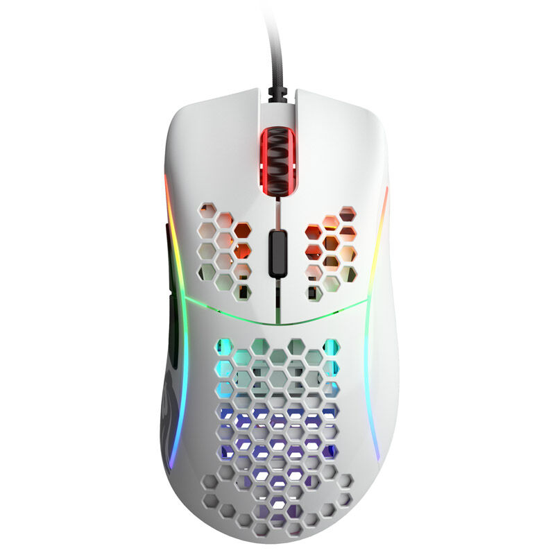 Glorious PC Gaming Race Model D Gaming Mouse - Bianco Lucido - immagine 2