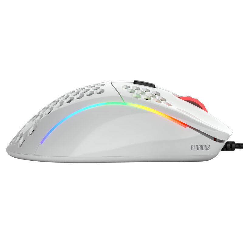 Glorious PC Gaming Race Model D Gaming Mouse - Bianco Lucido - immagine 3