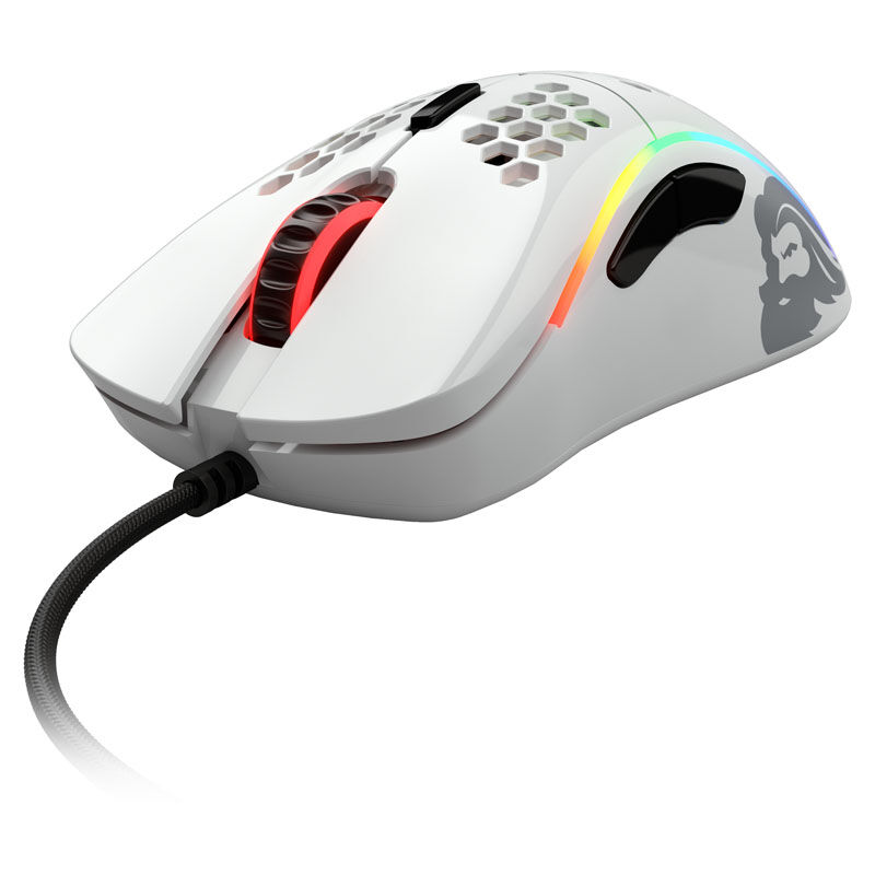 Glorious PC Gaming Race Model D Gaming Mouse - Bianco Lucido - immagine 4