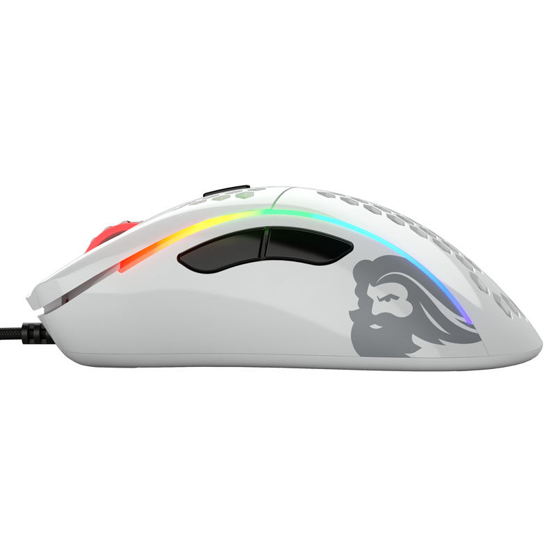Glorious PC Gaming Race Model D Gaming Mouse - Bianco Lucido - immagine 5