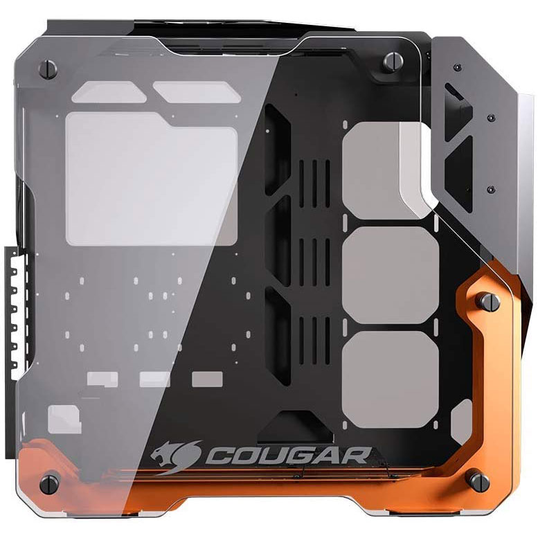 Cougar Blazer Open Frame Case - Nero/Arancione con Finestra - immagine 2
