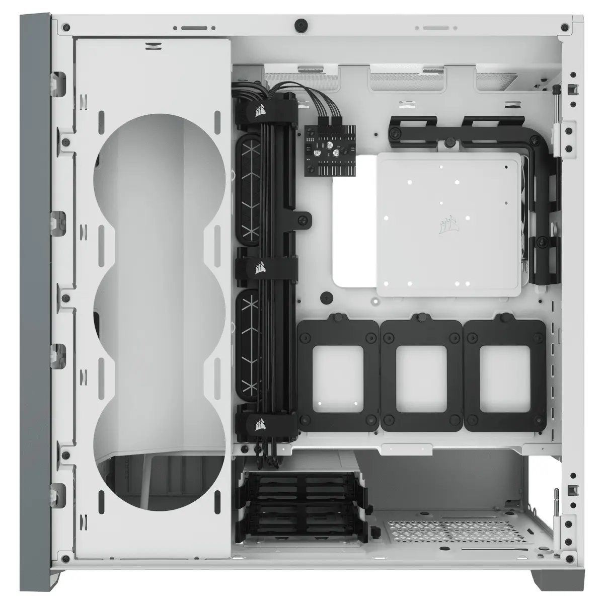 Corsair 5000D Tempered Glass - Bianco con Finestra - immagine 3