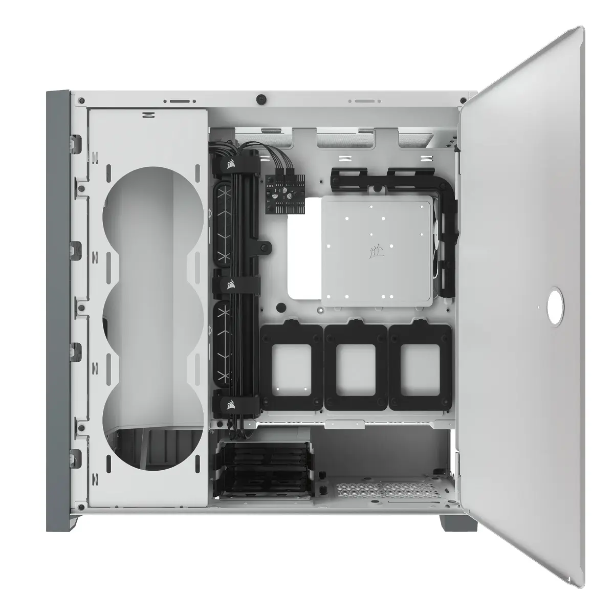 Corsair 5000D Tempered Glass - Bianco con Finestra - immagine 5
