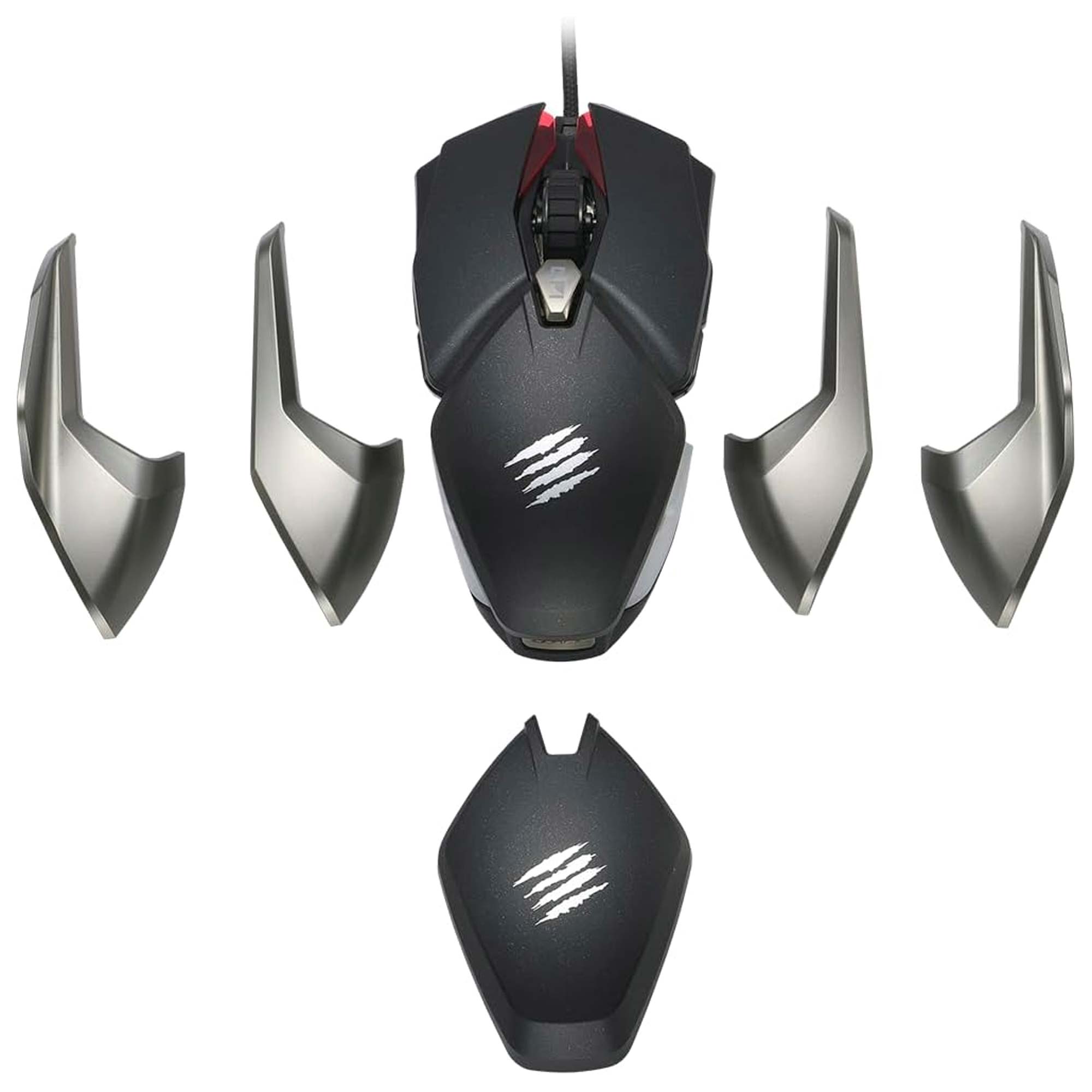 Mad Catz B.A.T. 6+ Performance Ambidextrous Gaming Mouse - Black - immagine 3