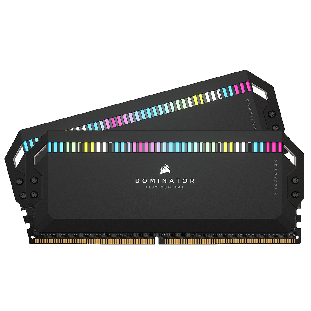 Corsair Dominator Platinum RGB DDR5 5600MHz C36, Nero - 32GB (2x16GB) - immagine 2