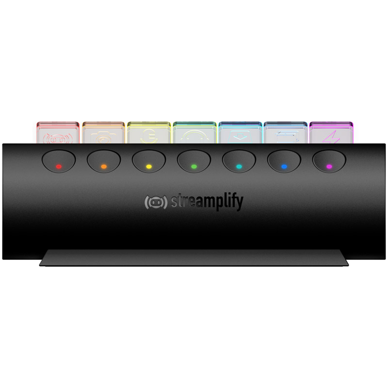 Streamplify HUB CTRL 7 slot, RGB, 12V, alimentazione EU - Nero - immagine 3