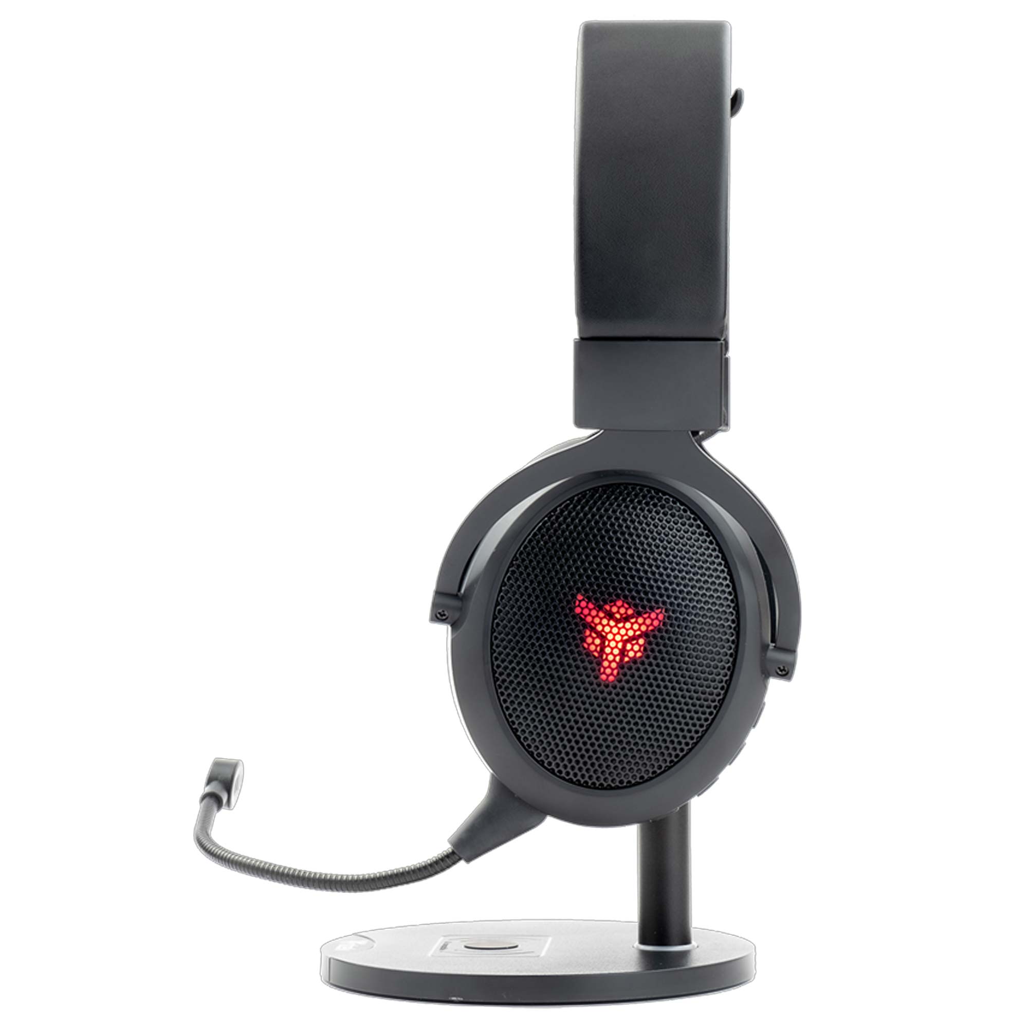iTek H500WB Gaming Headset, Bluetooth, 7 Colori LED - Nero *stand non incluso* - immagine 3