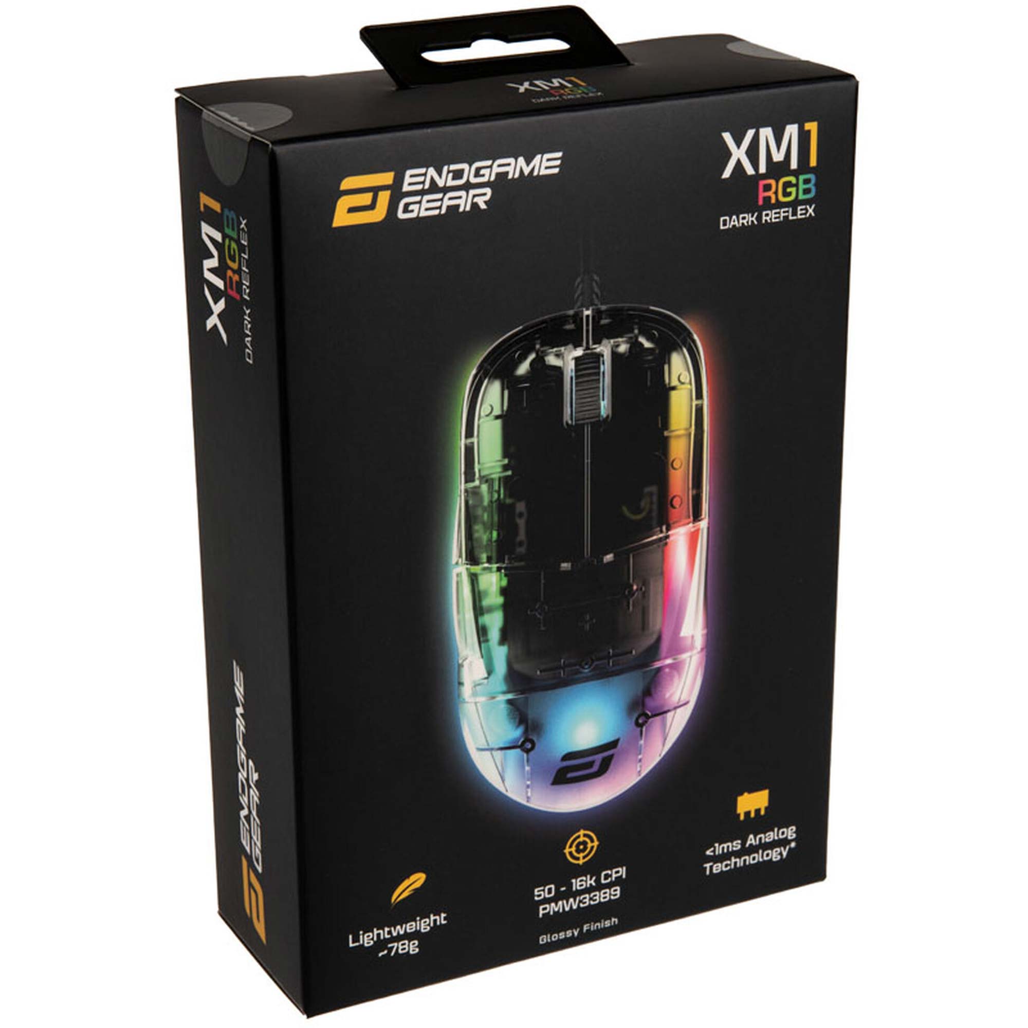 Endgame Gear XM1 RGB Gaming Mouse - Dark Reflex - immagine 4