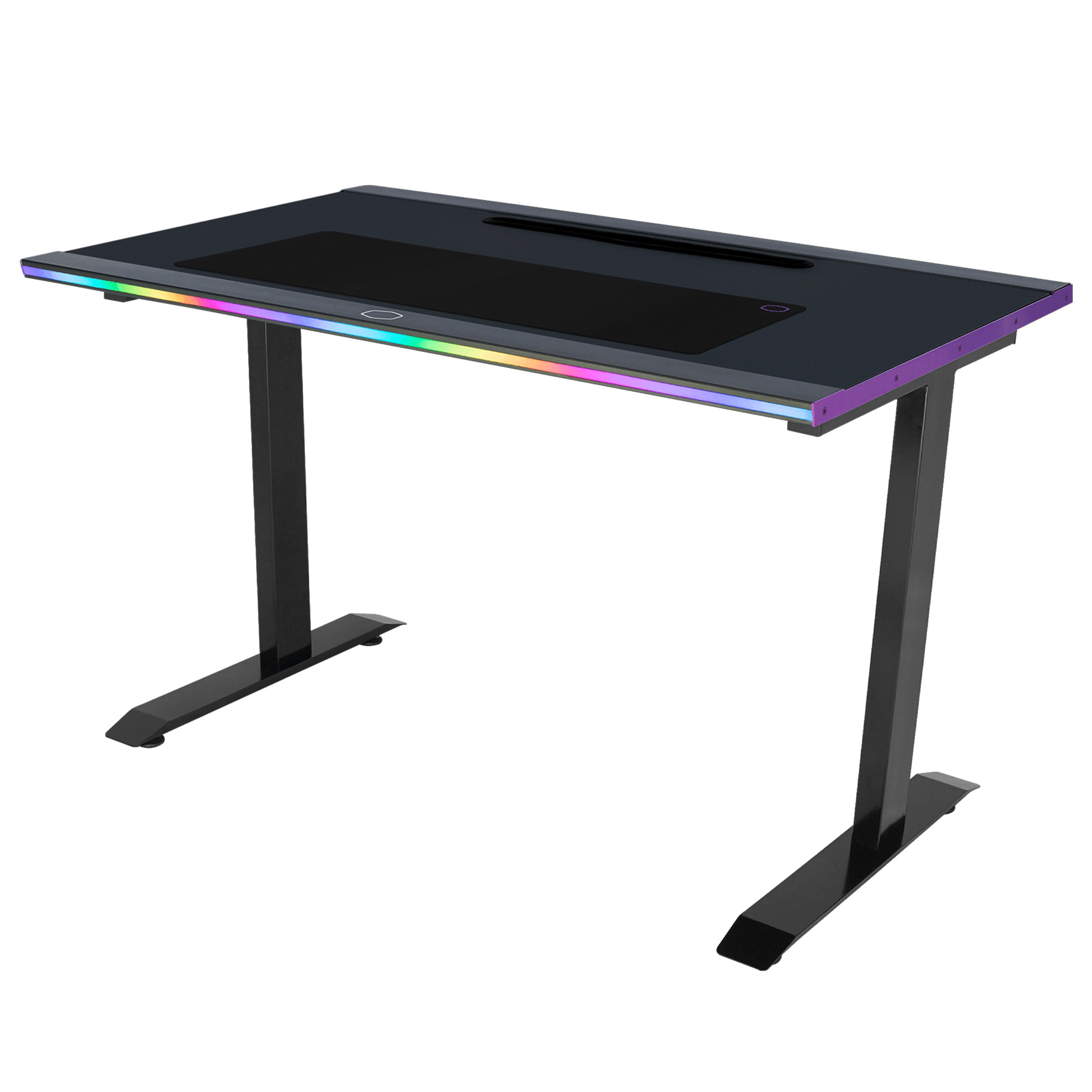 Cooler Master GD120 ARGB Gaming Desk - Nero / Viola - immagine 2