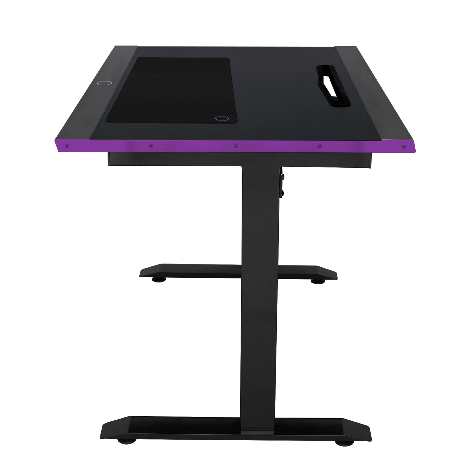 Cooler Master GD120 ARGB Gaming Desk - Nero / Viola - immagine 4