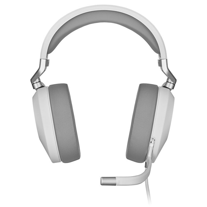 Corsair HS65 Cuffie Gaming Surround con Microfono - Bianco - immagine 2