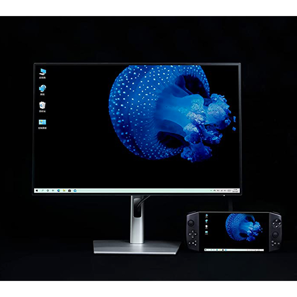 AYANEO 2021 - 7" H-IPS 1280x800, Ryzen5 4500U, 16G, 1TB, Radeon GPU, W10 - Bianco - immagine 5