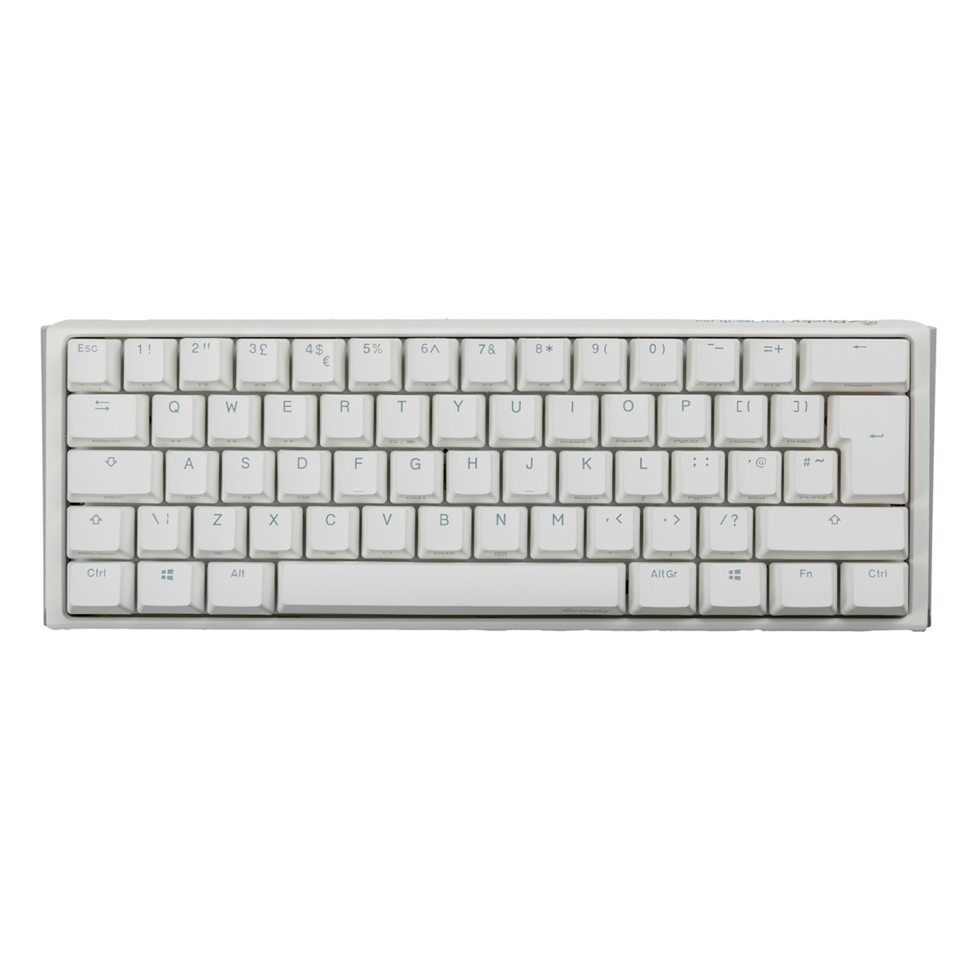 Ducky One 3 Classic, Mini 60%, Cherry Red, RGB, Bianco - Layout ITA - immagine 2