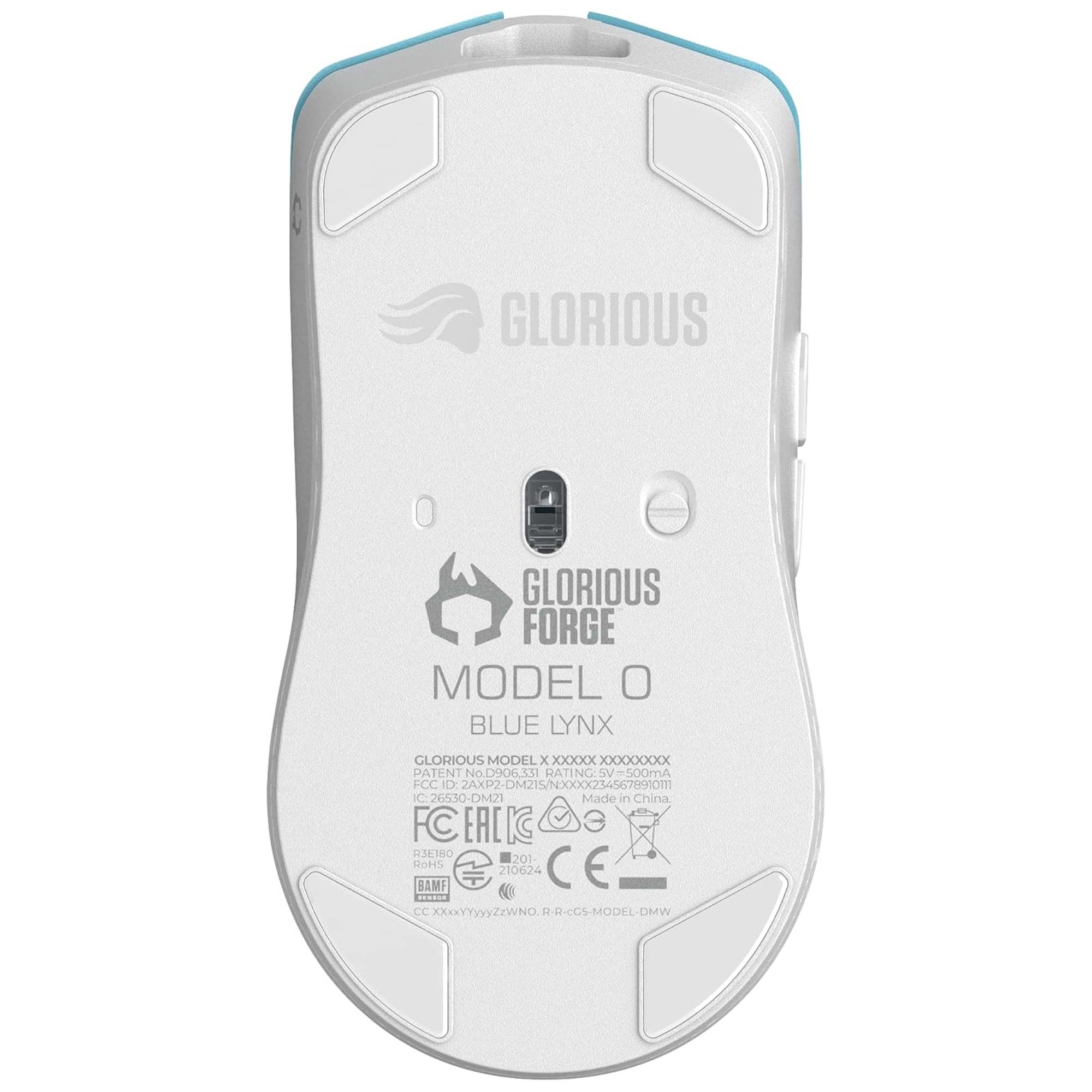 Glorious PC Gaming Race Model O Pro Wireless Gaming Mouse - Blue Lynx - Forge - immagine 4