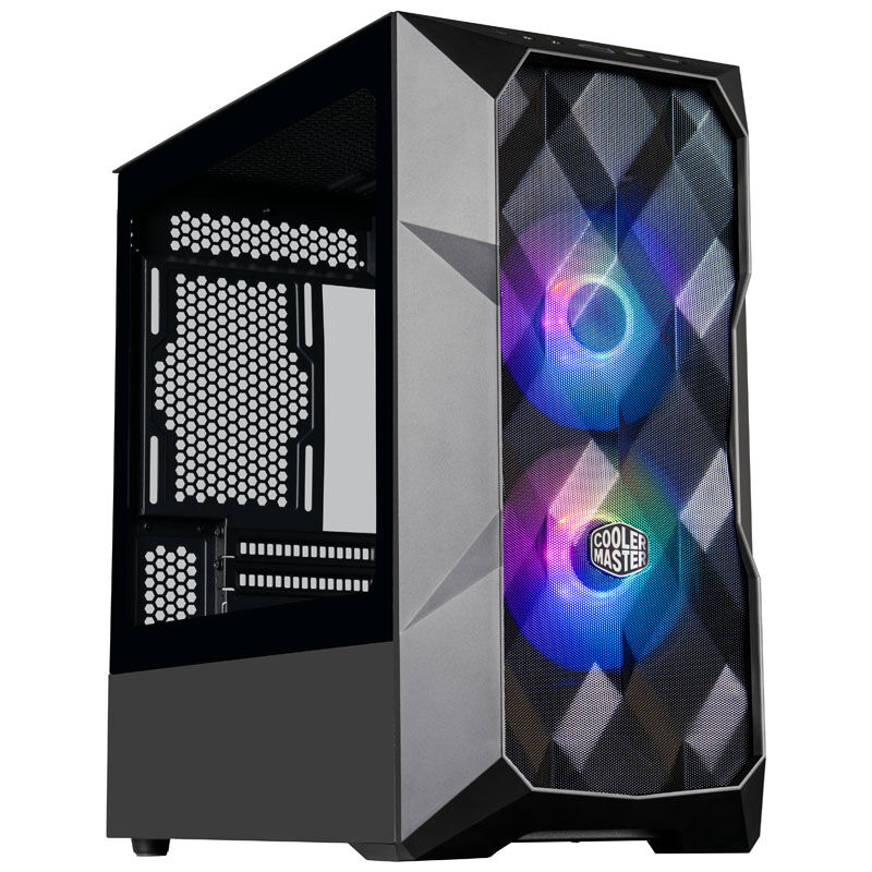 Cooler Master MasterBox TD300 ARGB Mesh - Nero