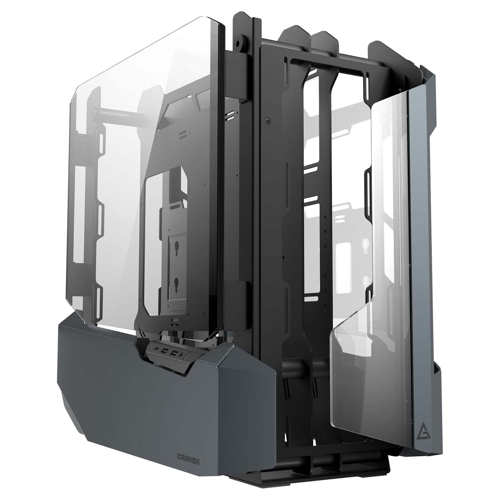 Antec Cannon Showcase - Vetro Temperato, Nero/Antracite