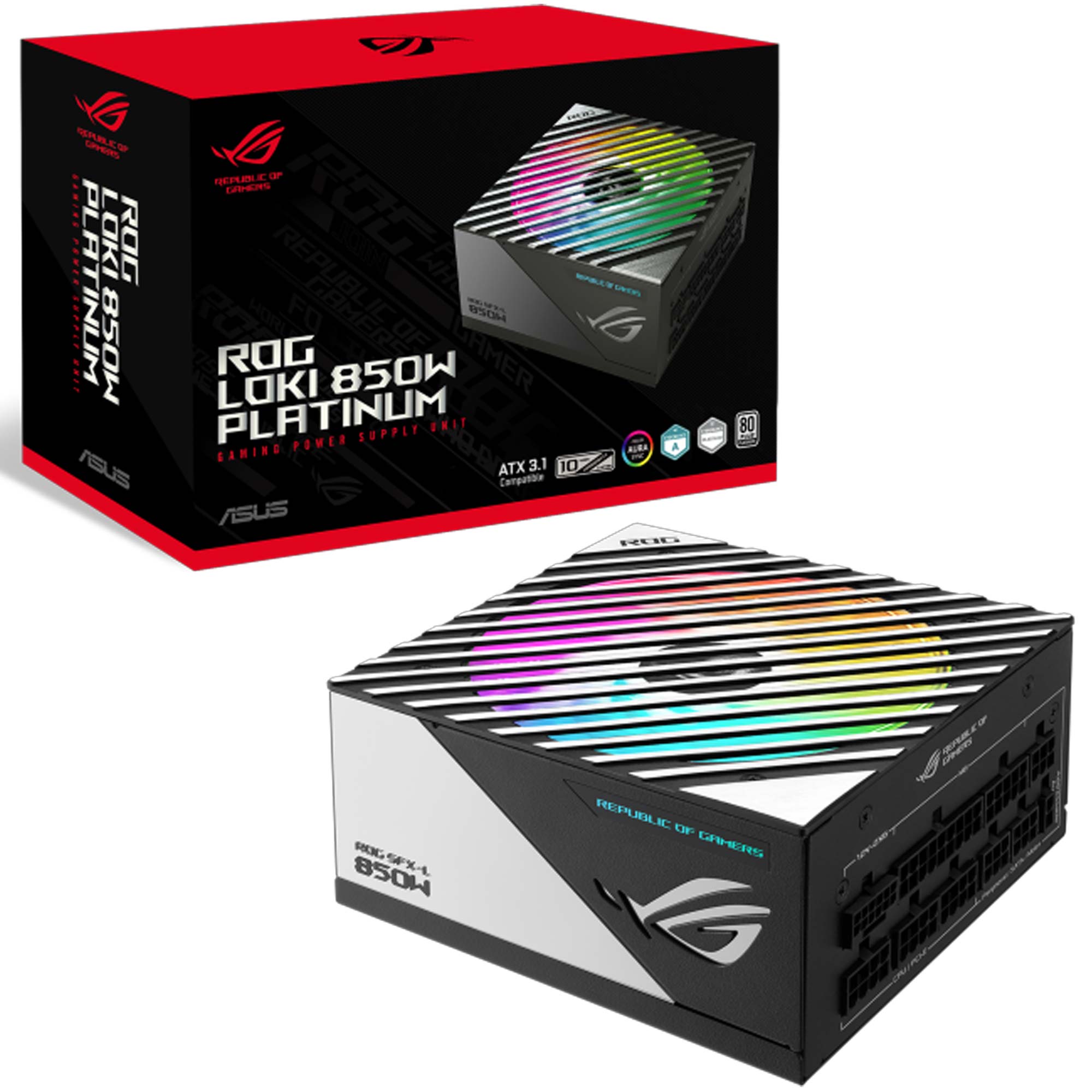 Asus ROG Loki 850P SFX-L, 80 Plus Platinum - 850 Watt - immagine 4