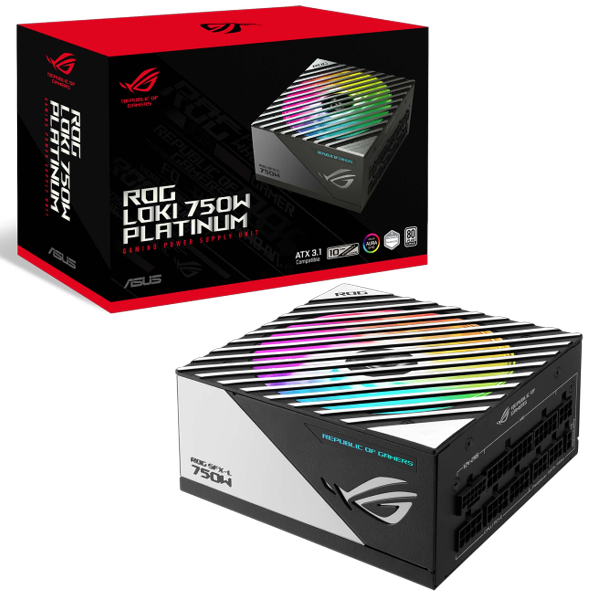Asus ROG Loki 750P SFX-L, 80 Plus Platinum - 750 Watt - immagine 4