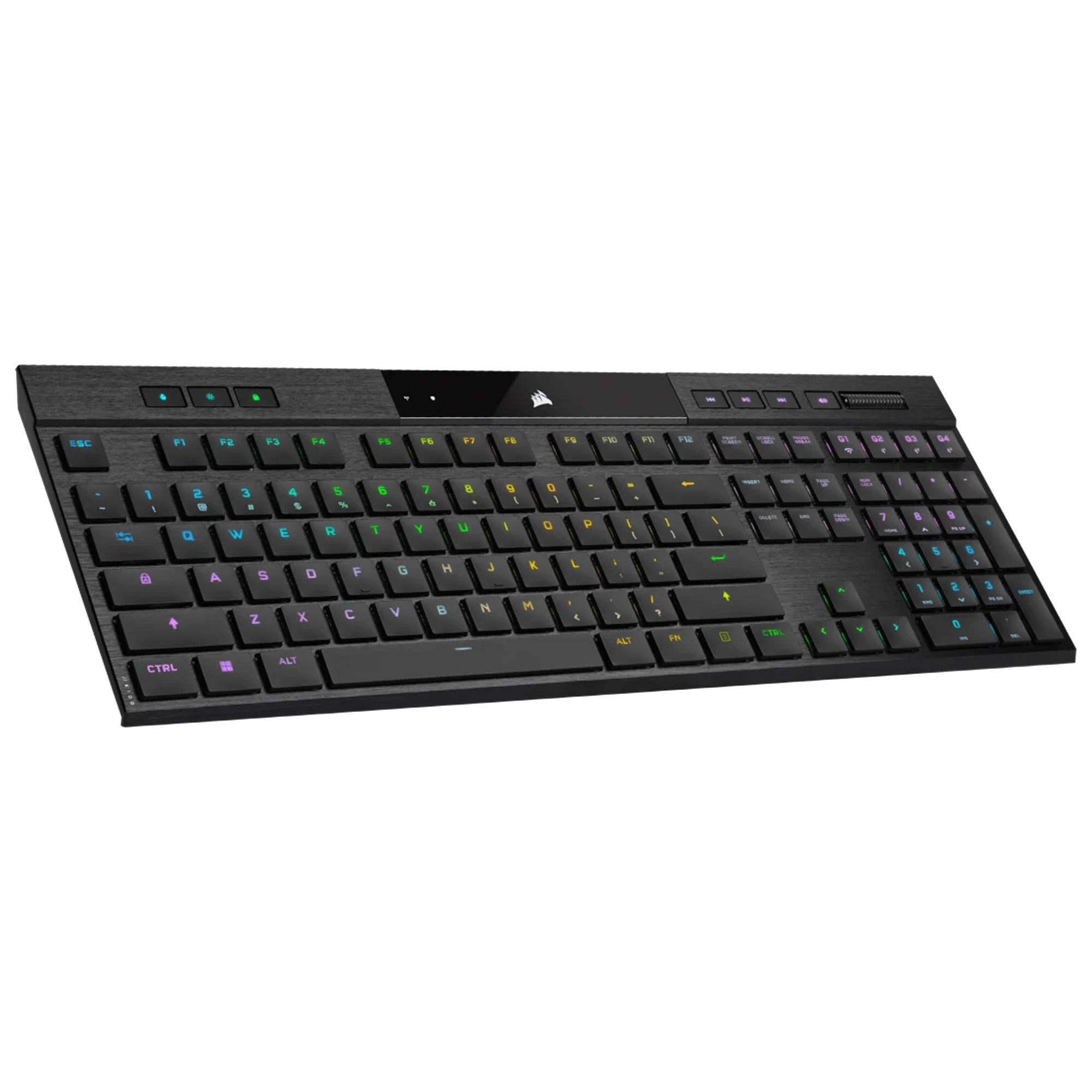 Corsair K100 Air Wireless Ultra-Thin, Cherry MX - Layout ITA - immagine 2