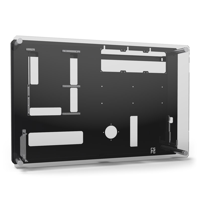 CSFG Tower Of Doom case da parete - Nero