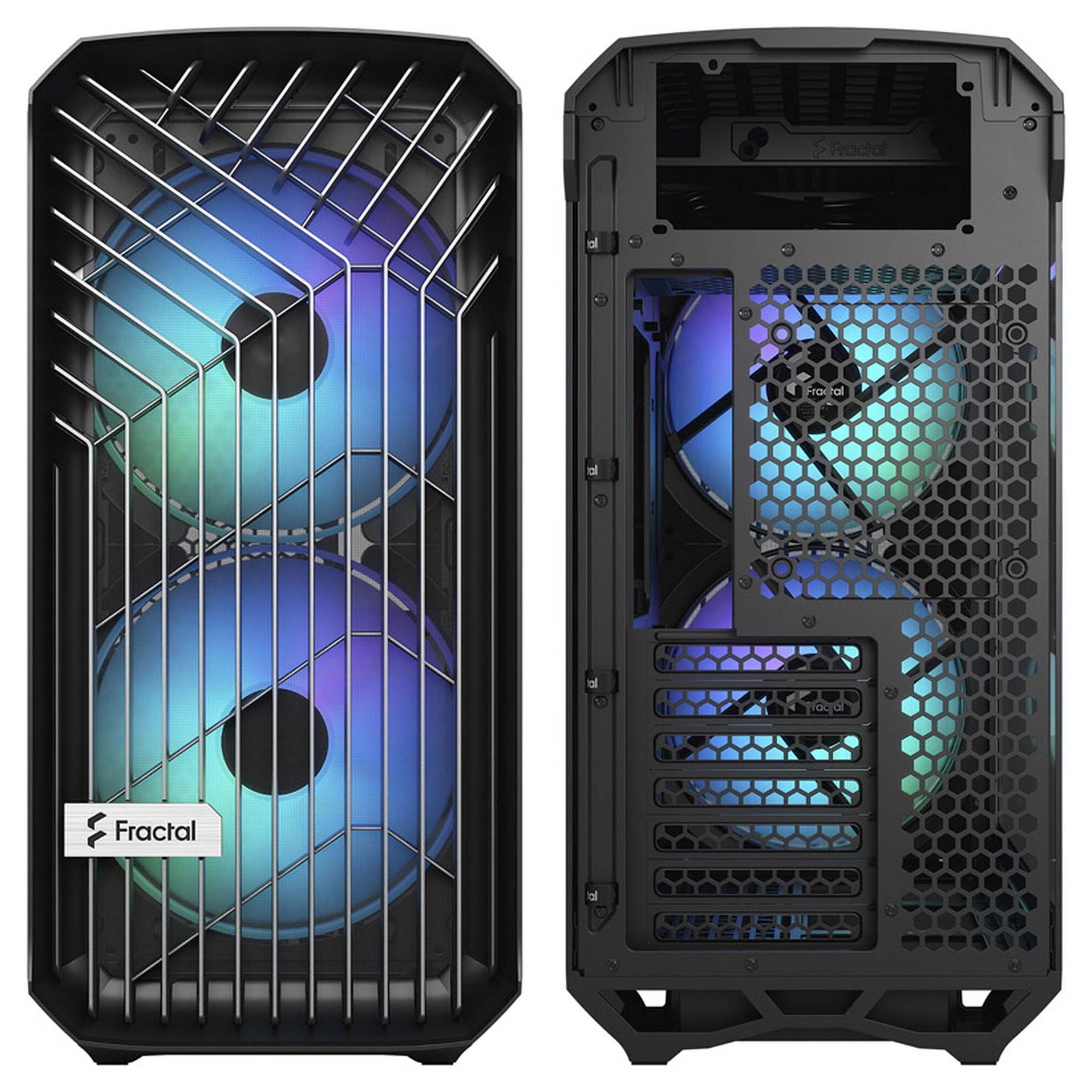 Fractal Design Torrent Compact TG Light Tint RGB, Mid-Tower - Nero - immagine 2