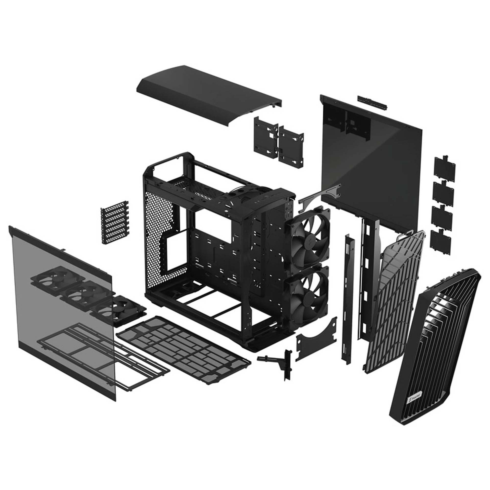 Fractal Design Torrent Black TG Light Tint, Mid-Tower - Nero - immagine 5