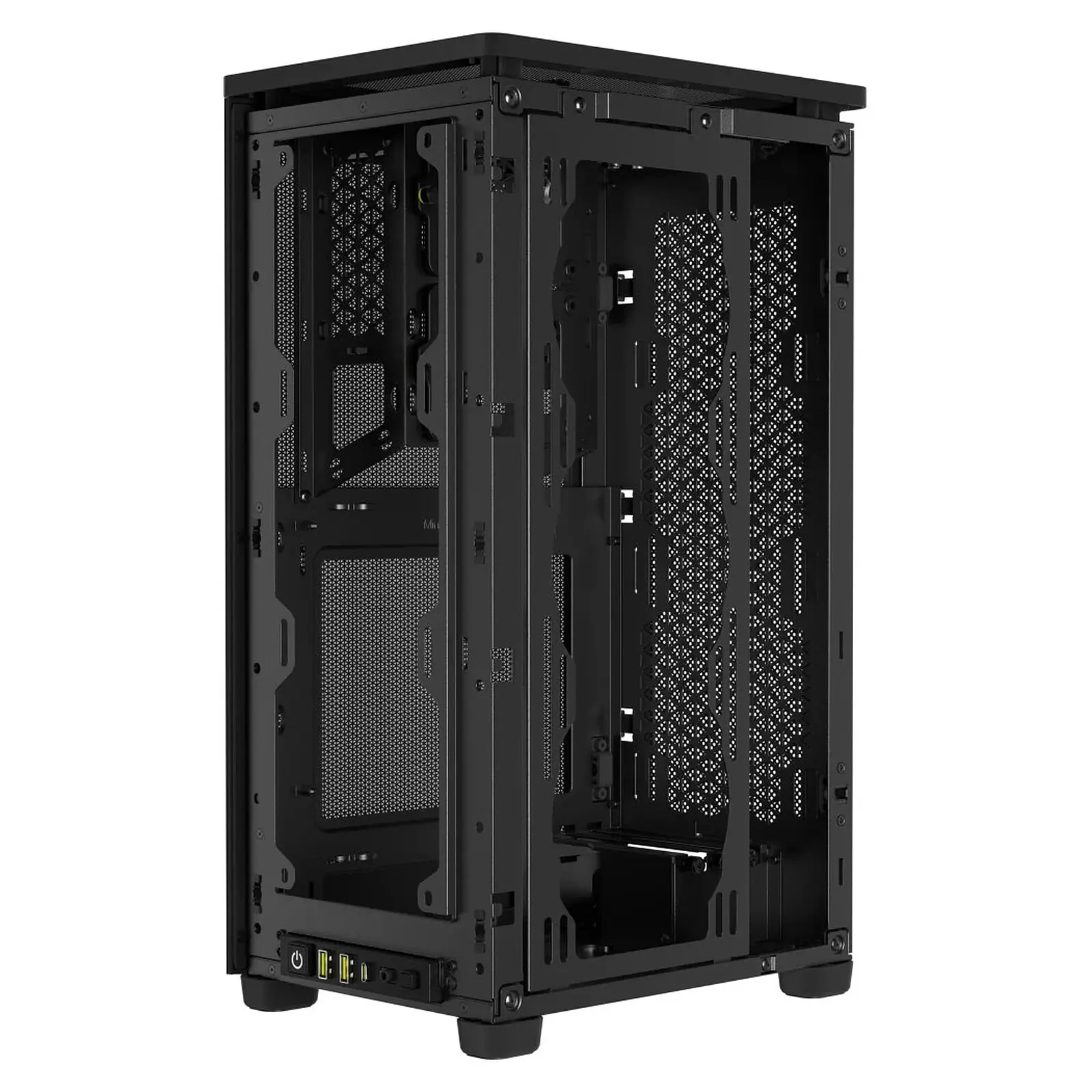 Corsair 2000D Airflow, Mesh, Mini-ITX - Nero - immagine 2