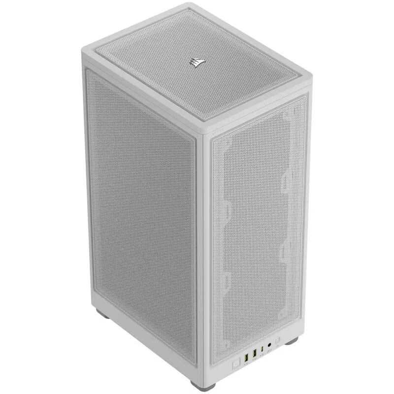 Corsair 2000D Airflow, Mesh, Mini-ITX - Bianco - immagine 2