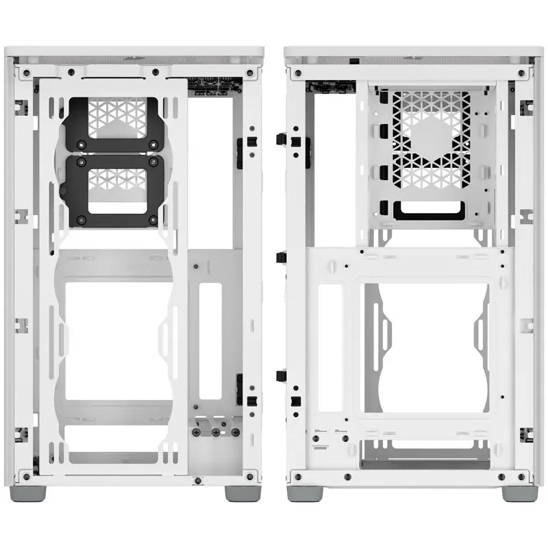 Corsair 2000D Airflow, Mesh, Mini-ITX - Bianco - immagine 4