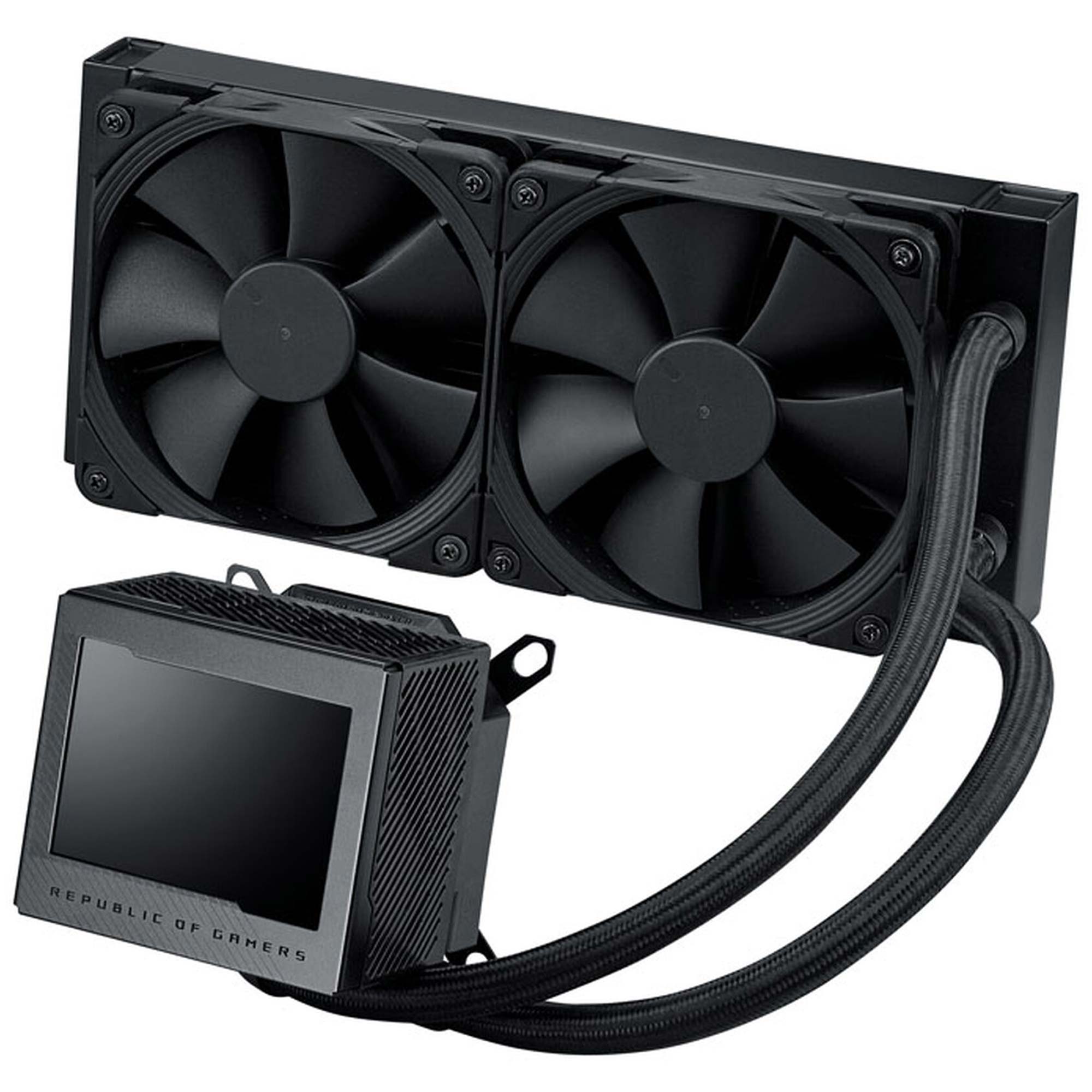 Asus ROG RYUJIN III 240 Cooler AIO, schermo LCD 3.5" - 240 mm