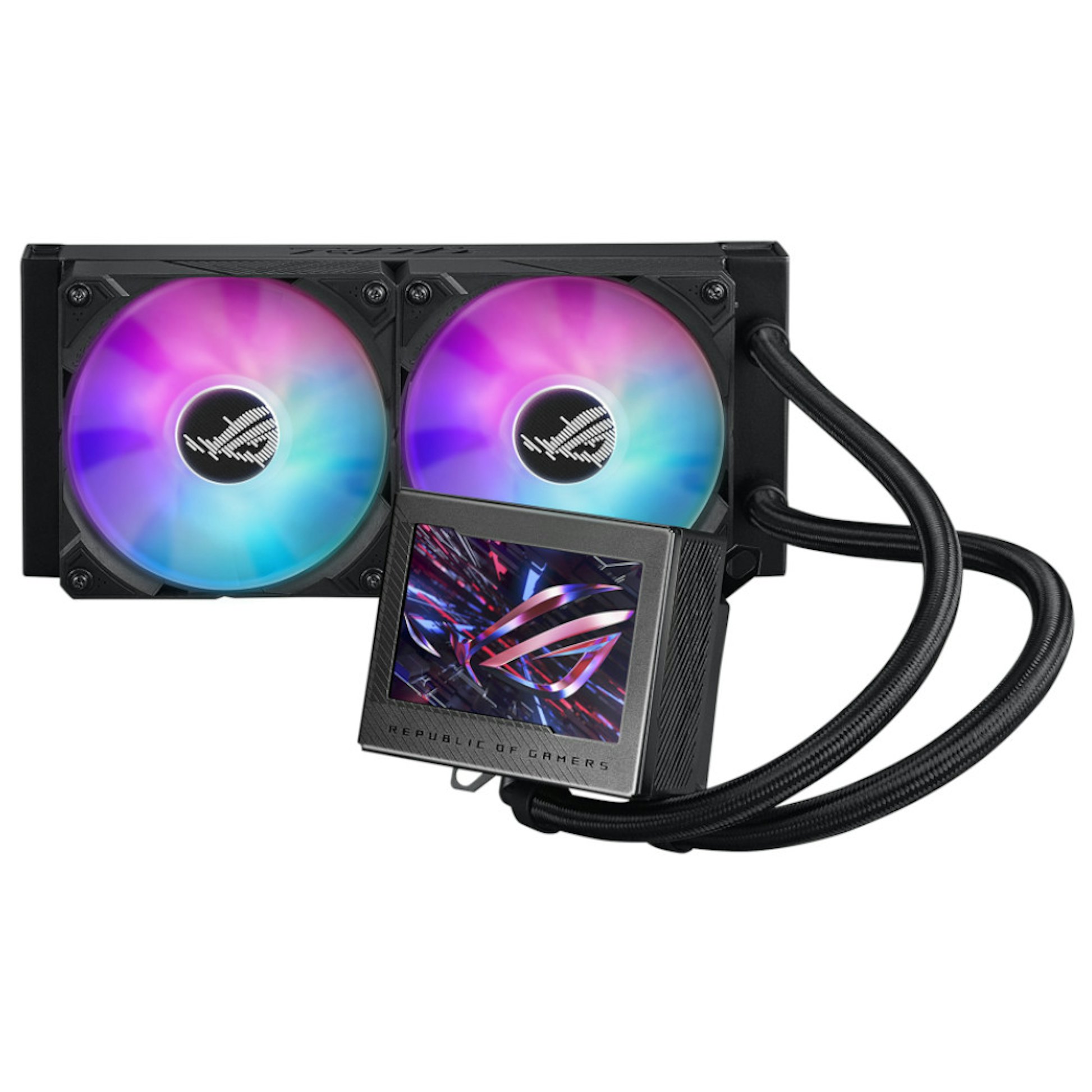 Asus ROG RYUJIN III 240 ARGB Cooler AIO, schermo LCD 3.5" - 240 mm