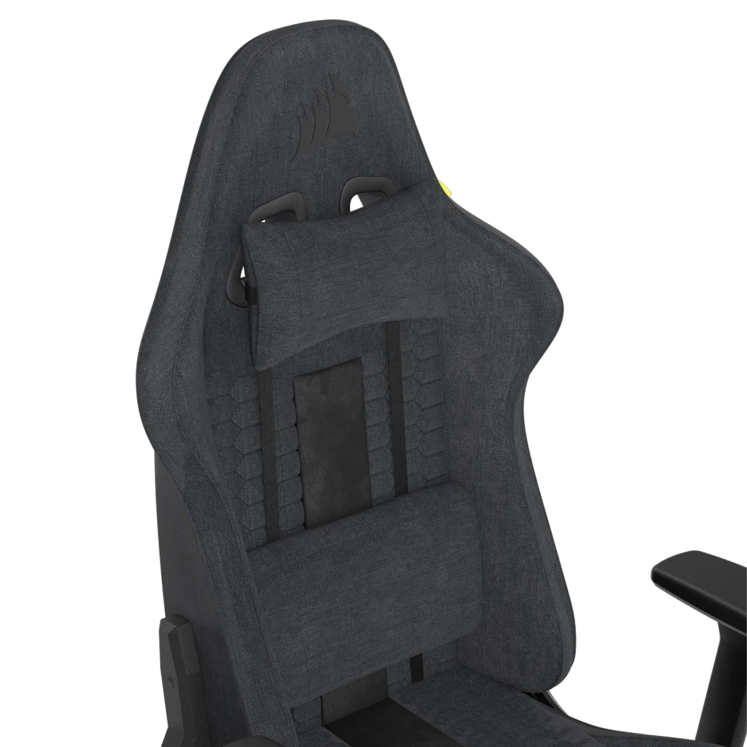 Corsair TC100 RELAXED Gaming Chair - Fabric Black/Grey - immagine 4